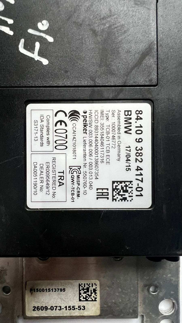 BMW Bluetooth Control Unit 9382417 F20 F21 F30 F80 and i3 i01 