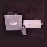 BMW 3 E90 E91, 5 E60 E61 ENGINE CONTROL MODULE UNIT ECU SET +KEY + CASE- 7559176