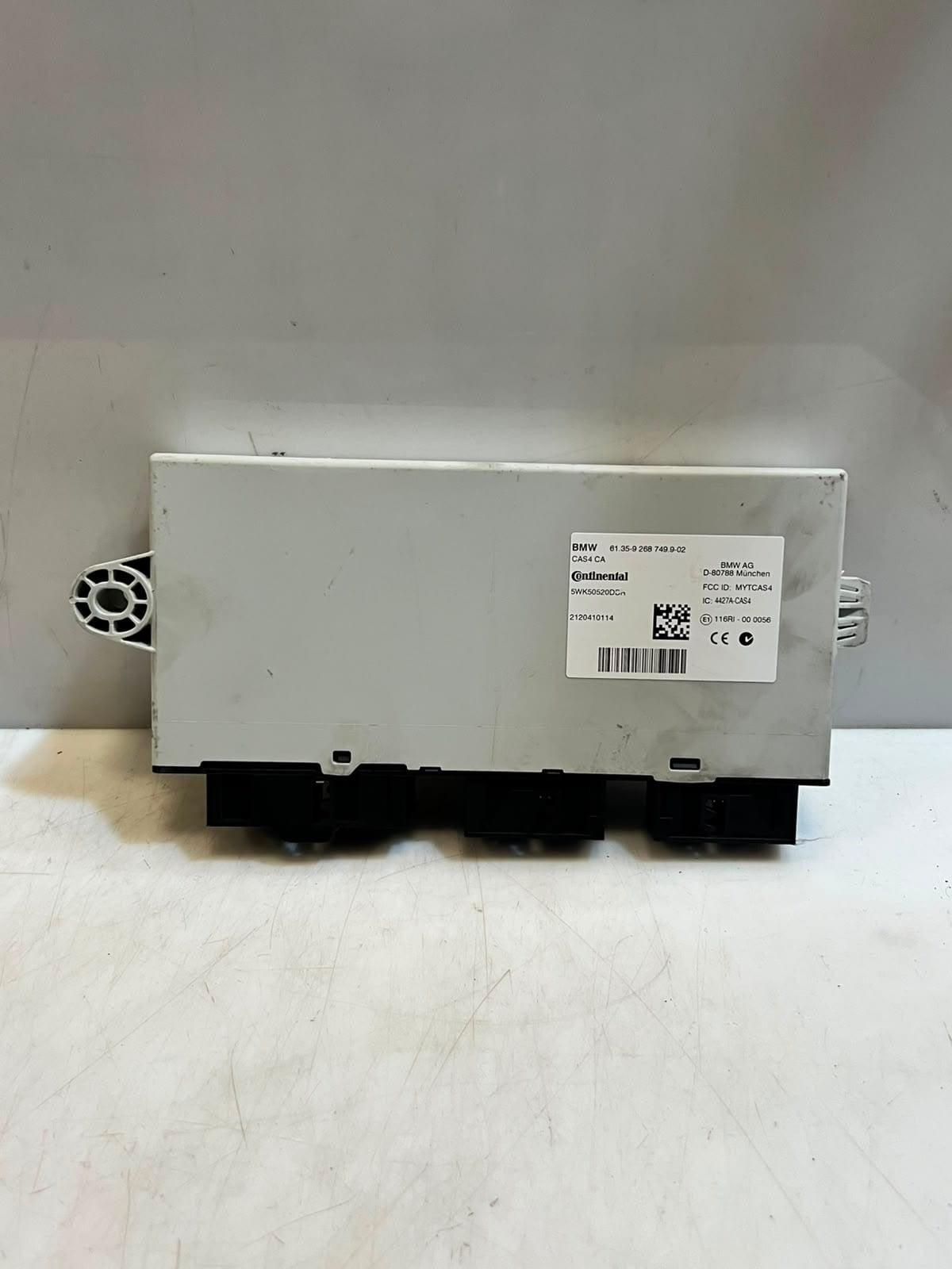 2012 BMW X3 F25 535i F10 F11 F07 F01 CAS4 Comfort Access Control Module 9268749