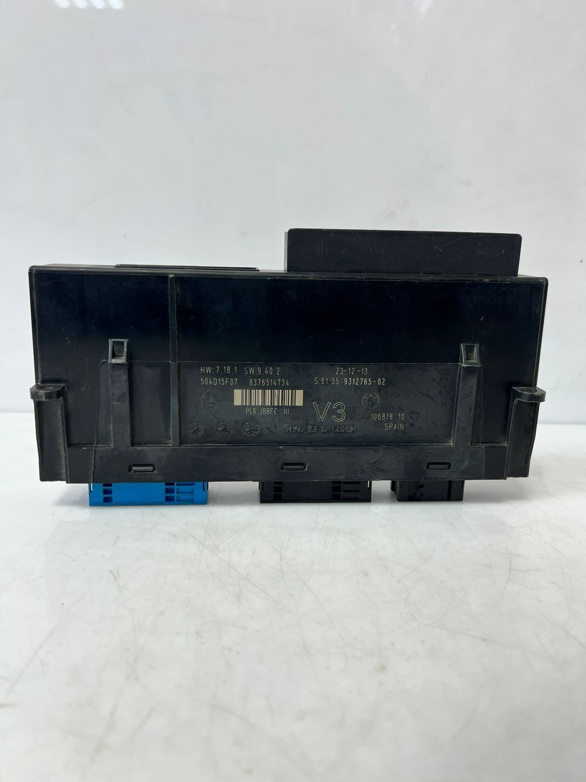 2011-2016 BMW 528i F10 5 Series Junction Box Body Control Module 9312765 OEM