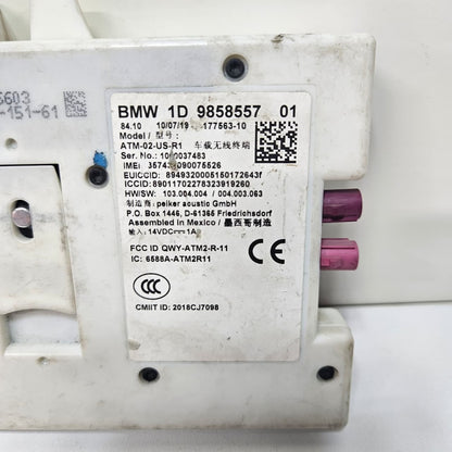 2019-2023 BMW X3 G01 Telematics Communication Control Module 9858557
