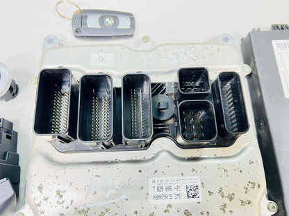 BMW X1 20iX E84 2011 N20B20A ENGINE CONTROL UNIT ECU KIT 7629006