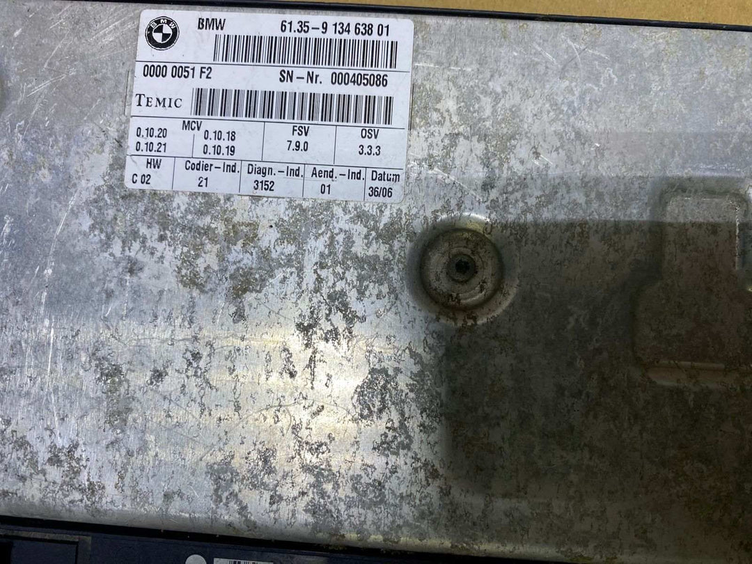 2007 BMW X5 Seat Control Module 9134638 X5 E70 and 7 Series E65 E66