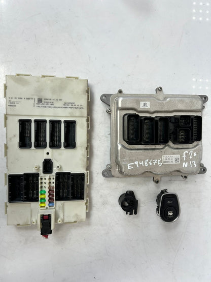 BMW F20 N13 Engine Control Unit ECU SET DMM+FEM+NO KEY 7636292 OEM