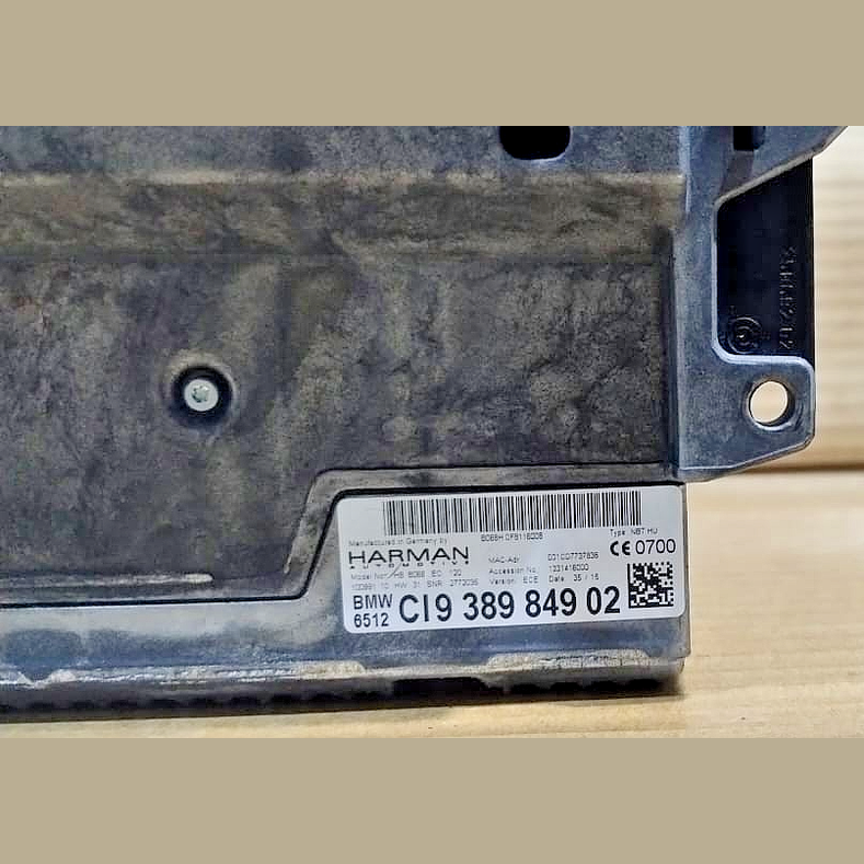 BMW OEM F10 F15 F25 NBT HEAD UNIT NAVIGATION 9389849  - 6512-9389849-02