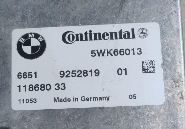 BMW 5 SERIES F02  F10 F11 CAMERA  ASSIST SYSTEM CONTROL UNIT MODUL OEM -9252819