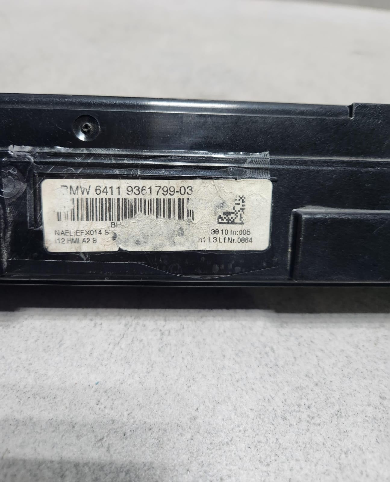 2014-2020 BMW i8 Climate Control Unit 9361799
