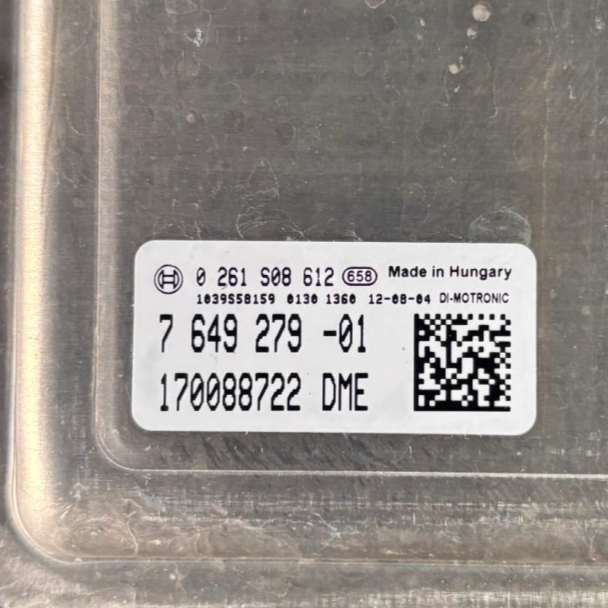 BMW HYBRID F10 F30 N55 UNIDAD DE CONTROL DEL MOTOR ECU KIT DME CON LLAVE -...