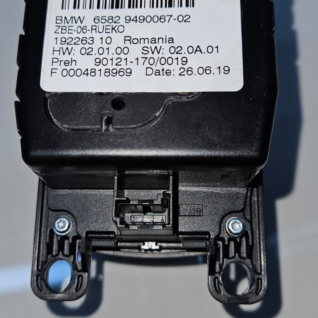 2018-2022 BMW X1 F20, F21, F30 I drive Media Controller Switch 9490067
