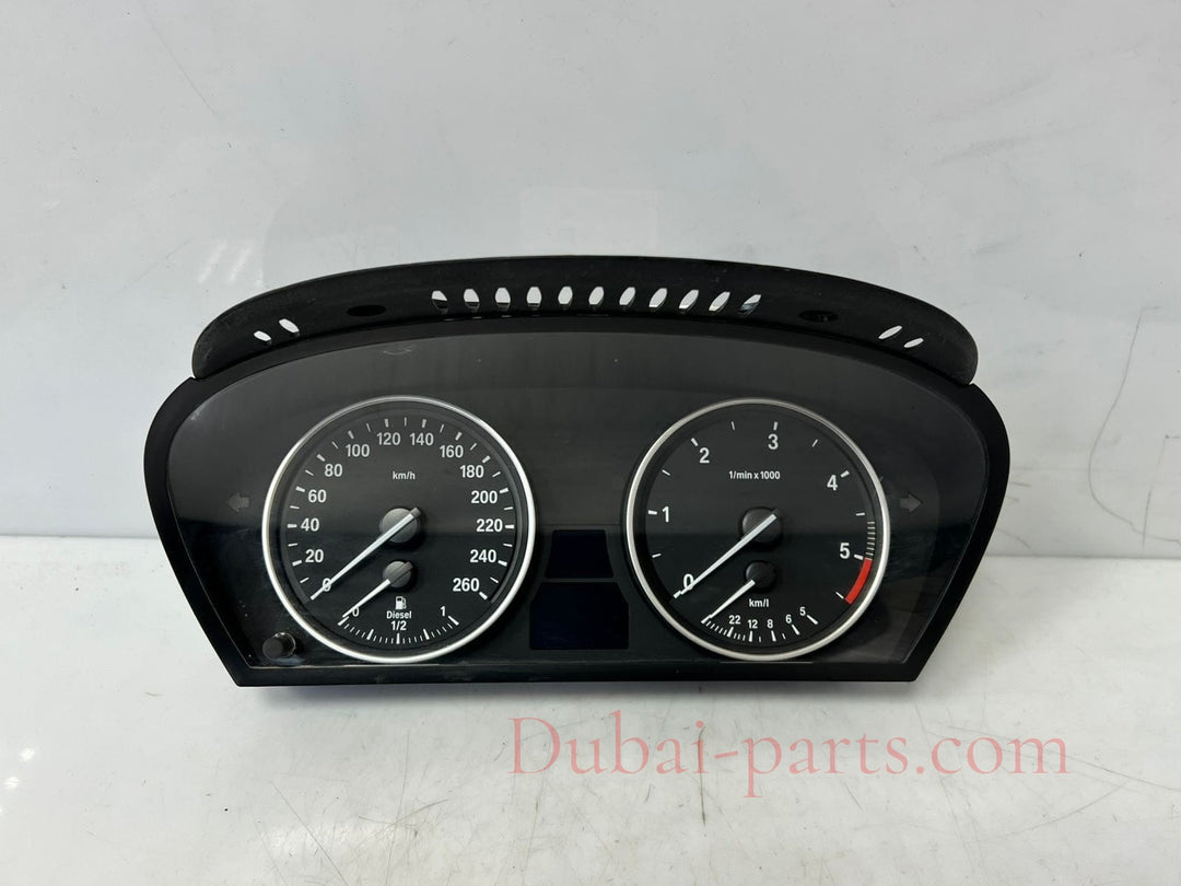 2010-2013 BMW X5 N57 E70 LCI SPEEDOMETER Instrument Cluster 9258122 OEM