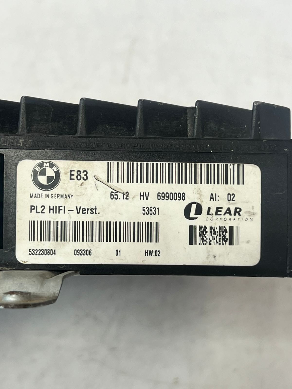 2004-2010 BMW X3 E83 HiFi sound system Audio Amplifier 6990098 OEM