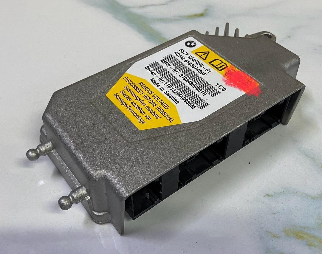 OEM BMW 2011 5 SERIES F10 F11 SRS CONTROL MODULE ECU 9248096