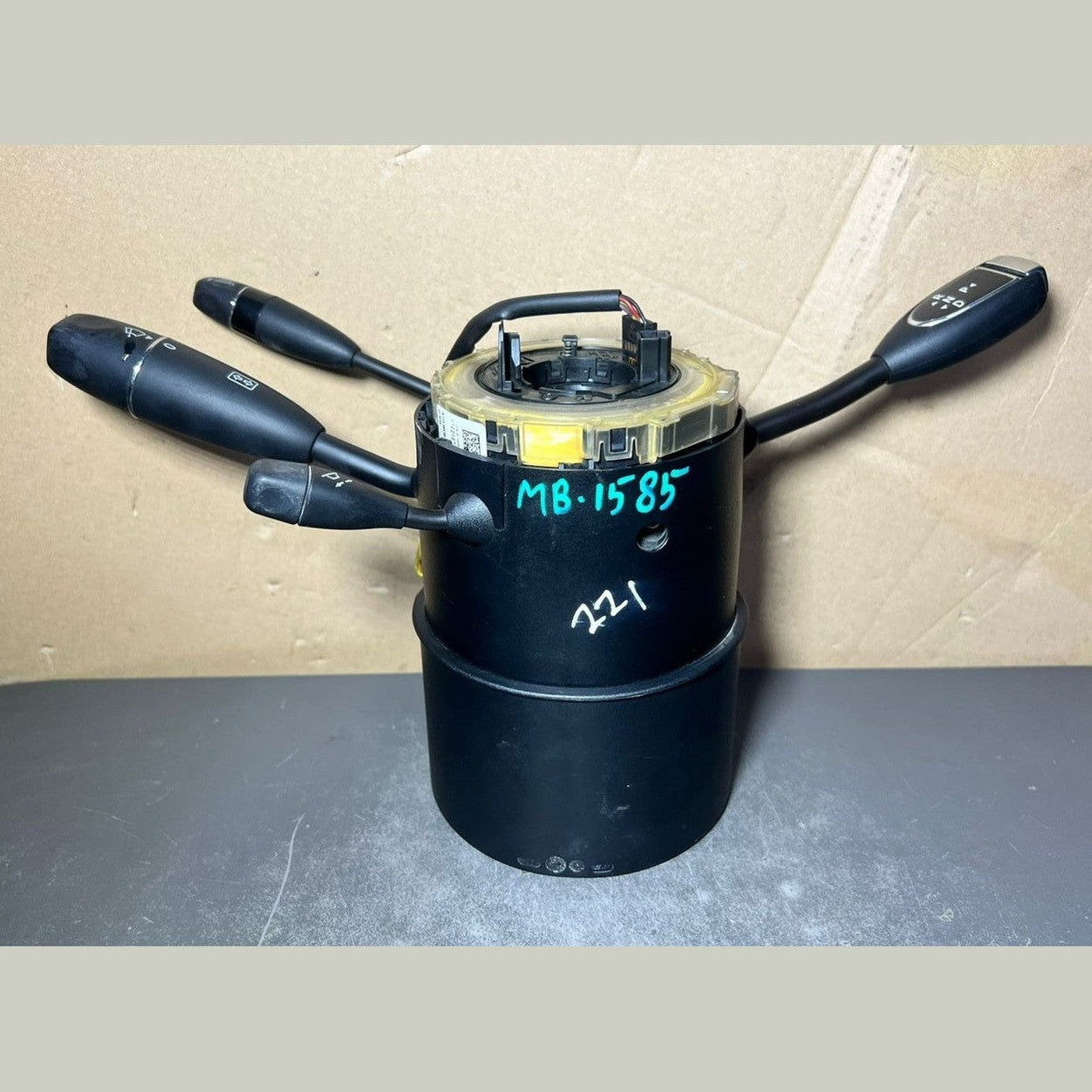 07-13 Mercedes W221 Steering Column Control Switches Assembly A221 5405962 OEM