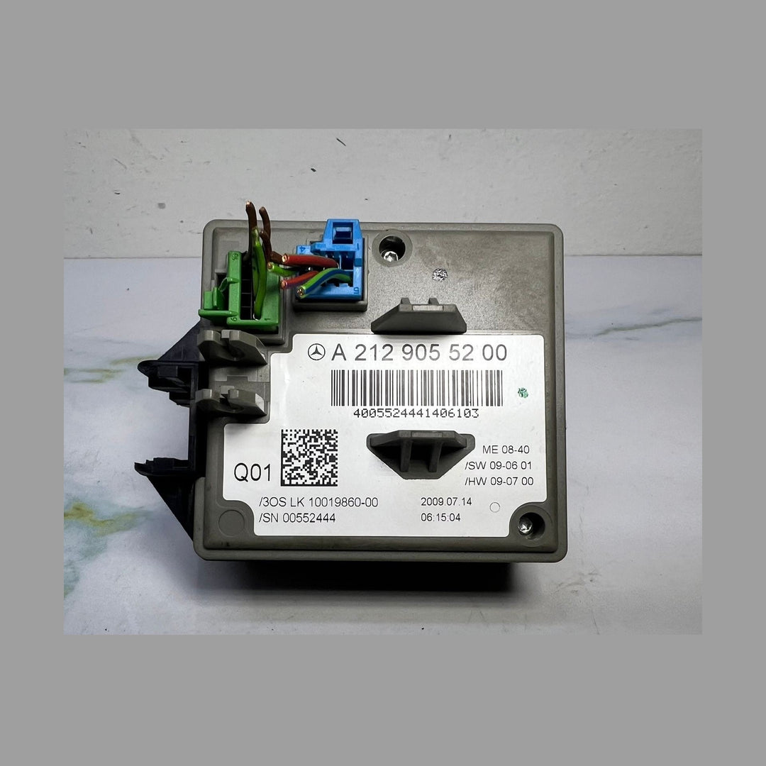 2010-2016 Mercedes-Benz E350 Ignition Switch Module A2129055200 W212 E-Class E63
