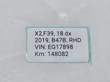 8472346-2019 BMW X2 F39 B48B RHD Engine Control Unit Set DDE OEM