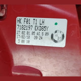 OEM BMW 7 Series F01 F02 F04 Rear Tail Light Lamp Side Panel Left 7182197