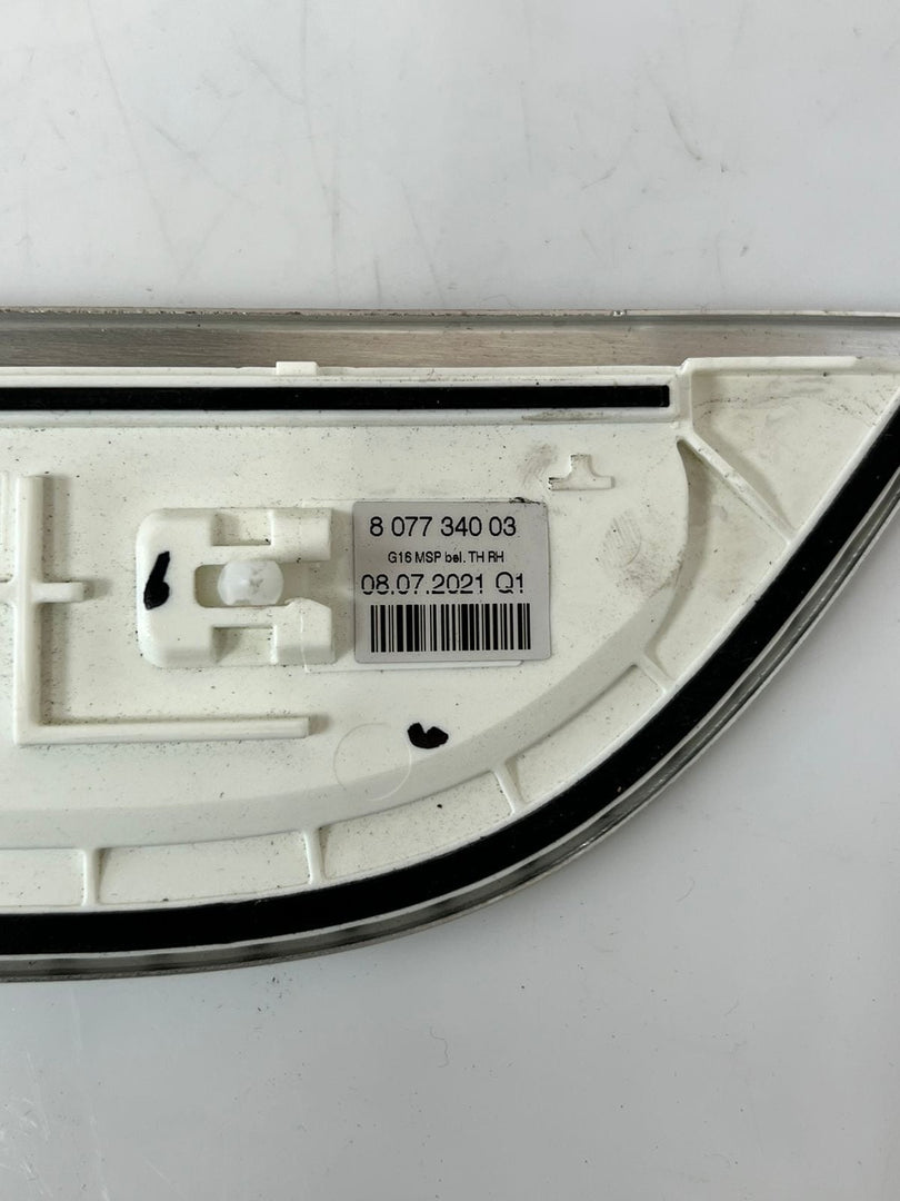 2020-2024 BMW M850i xDrive Gran Coupe Illuminated Door Sill Trim Left 8077339
