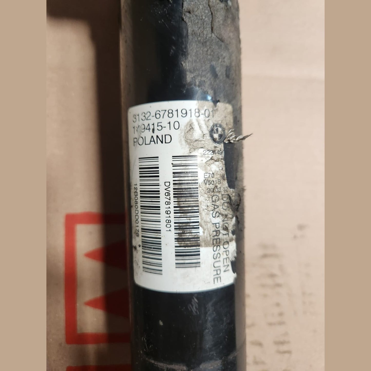 2007-2013 BMW X5 Front Shock Absorber With Coil Spring 6781918 X5 E70 and X6