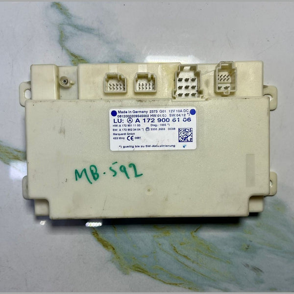 Mercedes W204 C-Class C350 C300 Keyless Go Entry Control Module A172 9006106 OEM