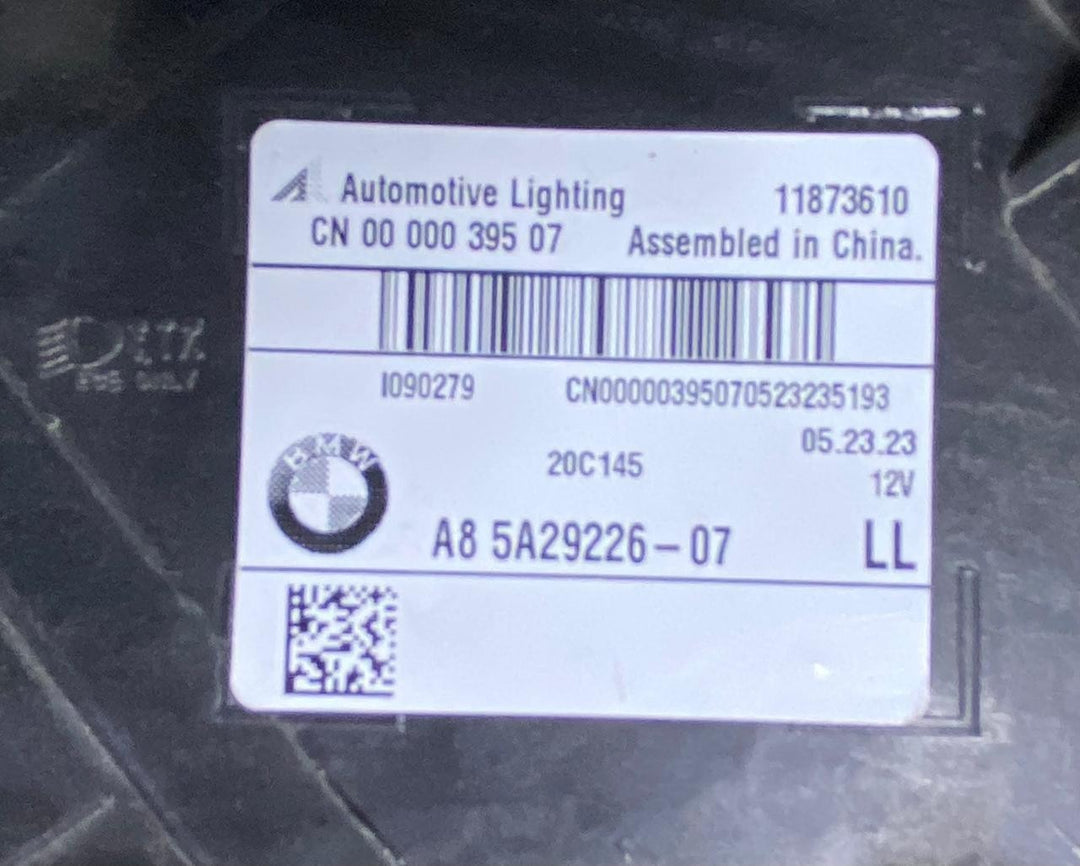 OEM BMW X3 X4 G01 G02 Right Side LED Headlight 5A29226 LHD Without module