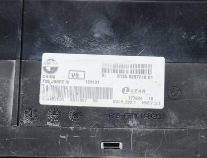2011-2014 BMW X3 Body Control Module 9287218 X3 F25