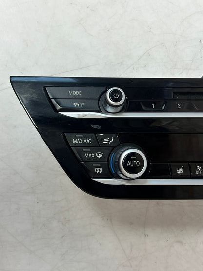2016 BMW 5 Series G30 G31 A/C condition Climate heater Control Panel 6834435 OEM