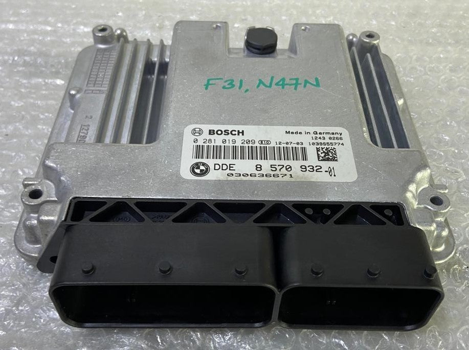 OEM BMW F20 F30 F31 N47 ECU DDE Engine Control Unit – 8570932