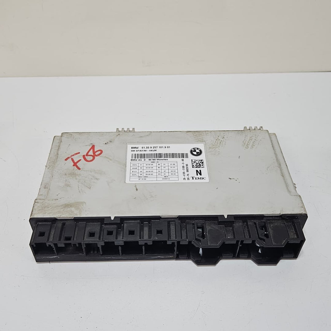2011-2016 BMW BMW 650I F06 Seat Front Left Control Module 9257101