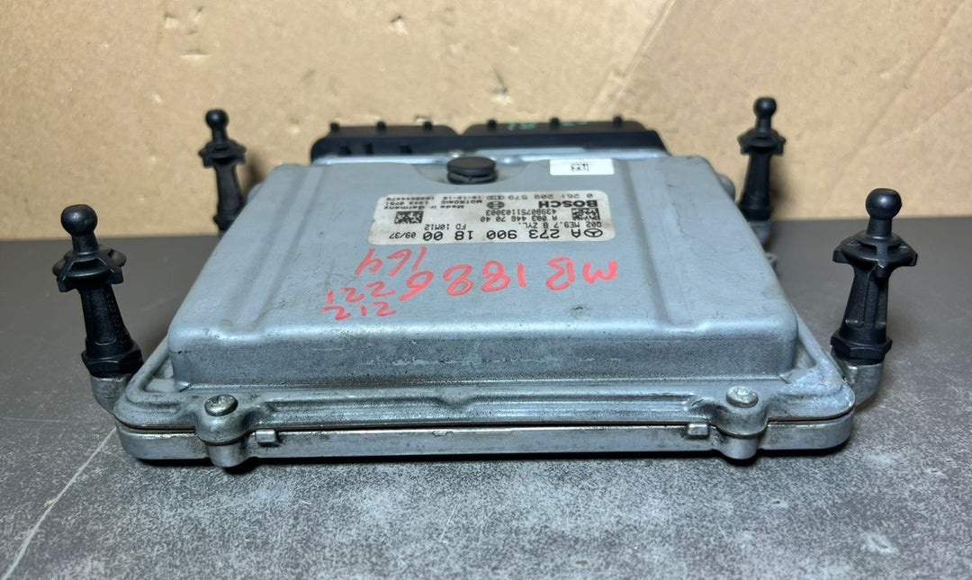 07-12 Mercedes W221 S-Class Engine Control Module Unit ECM ECU A273 9001800 OEM