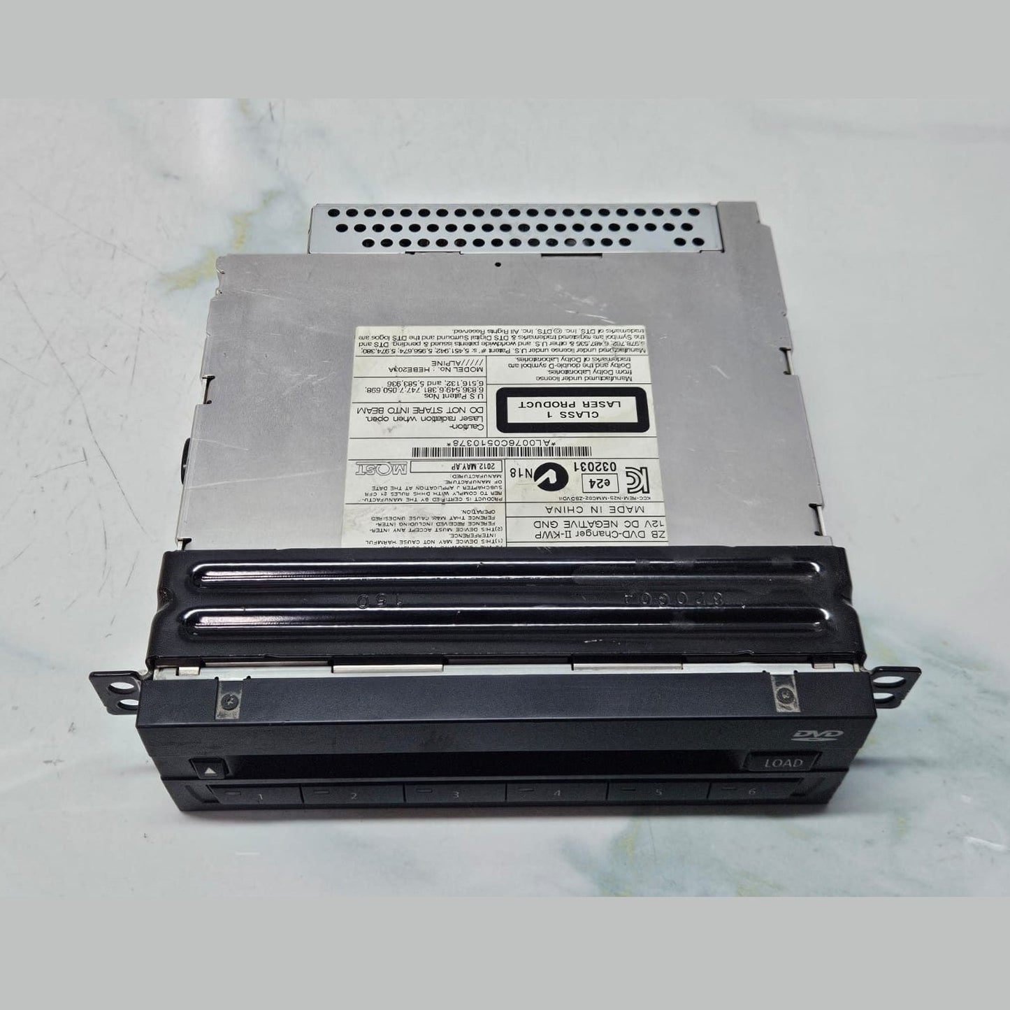 2010-2014 BMW X6 E71 E72 X6M Entertainment Multimedia DVD Player 9258343 OEM