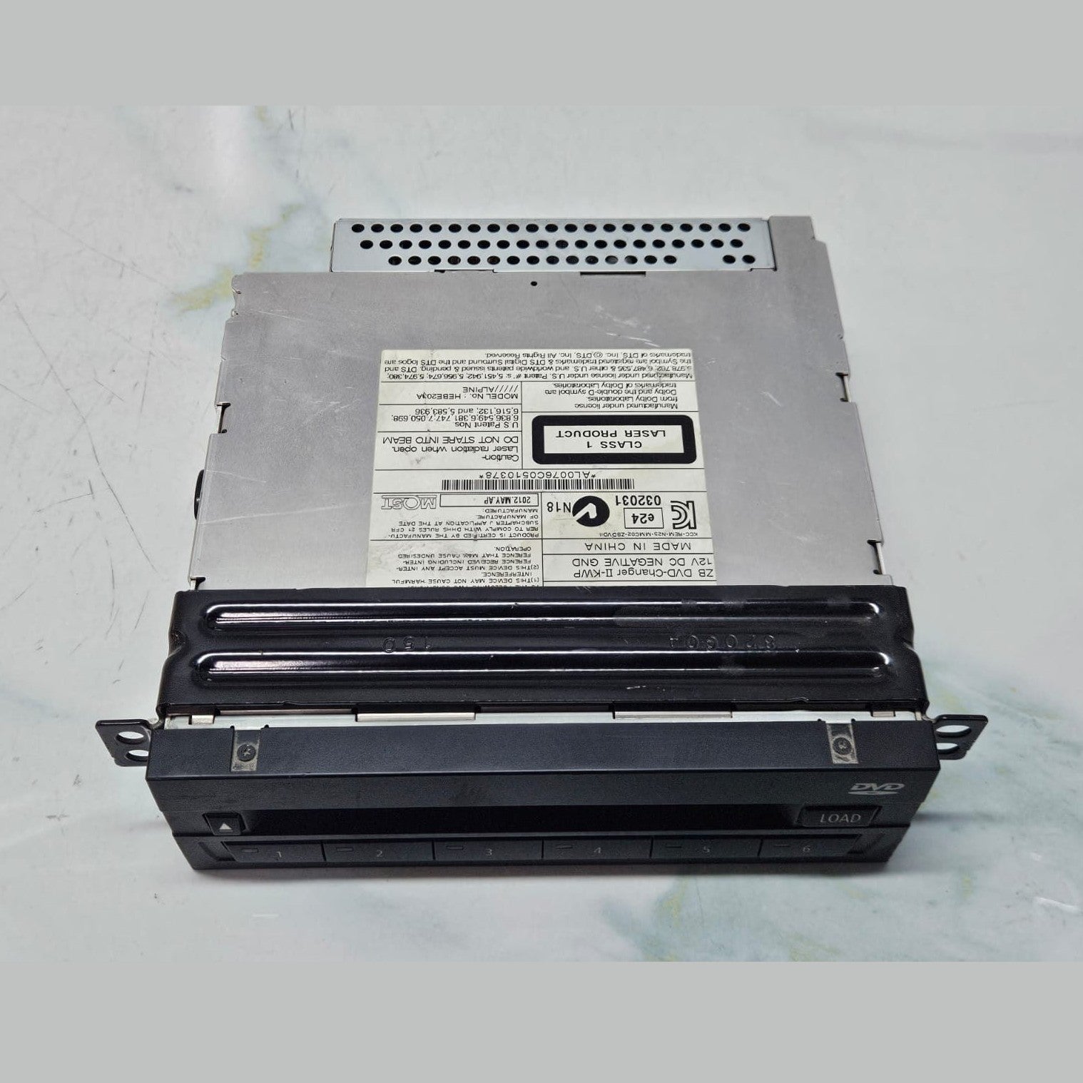 2010-2014 BMW X6 E71 E72 X6M Entertainment Multimedia DVD Player 9258343 OEM