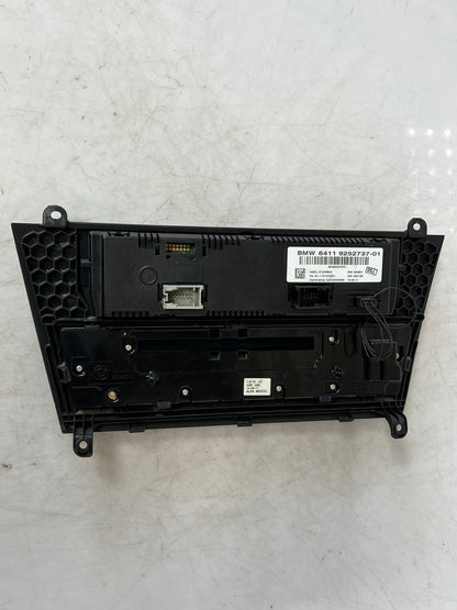 2011-2013 BMW X3 F25 Climate Control Switch Panel 9252737 OEM