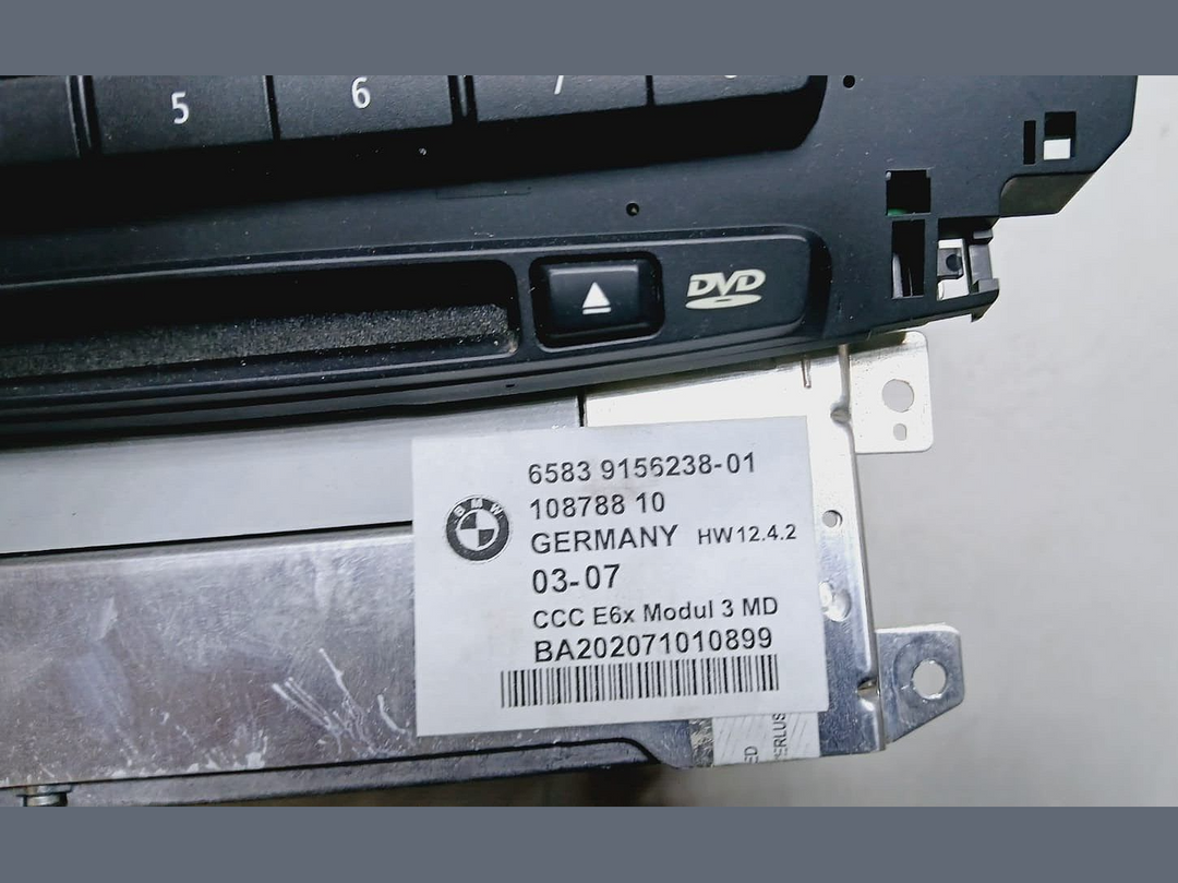 2008 2009 2010 BMW 5 6 Series E60 E61 CCC Radio DVD Player 6583 9156238