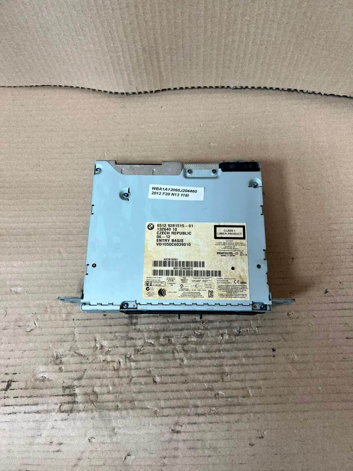 BMW F20, F21, and F30 3 Series NBT Radio Head Unit 9281515 OEM