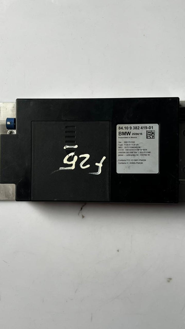 2012-2017 BMW X1 Telematics Control Unit 9382419 F30 3 Series, F20, F22, F23, F3