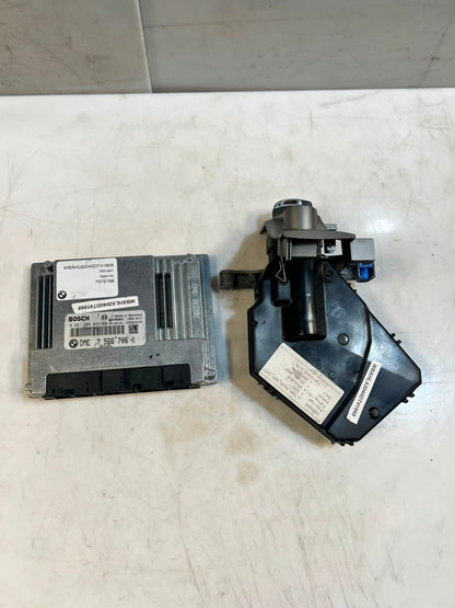 2007 BMW 7' E65 N62N 740i Engine Control Unit ECU SET DME +ZAS +KEY 7566706