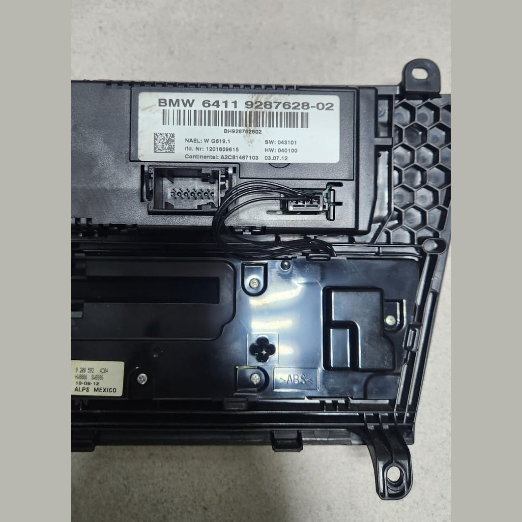 2011-2017 BMW X3 Automatic Air Conditioner Control Unit 9287628
