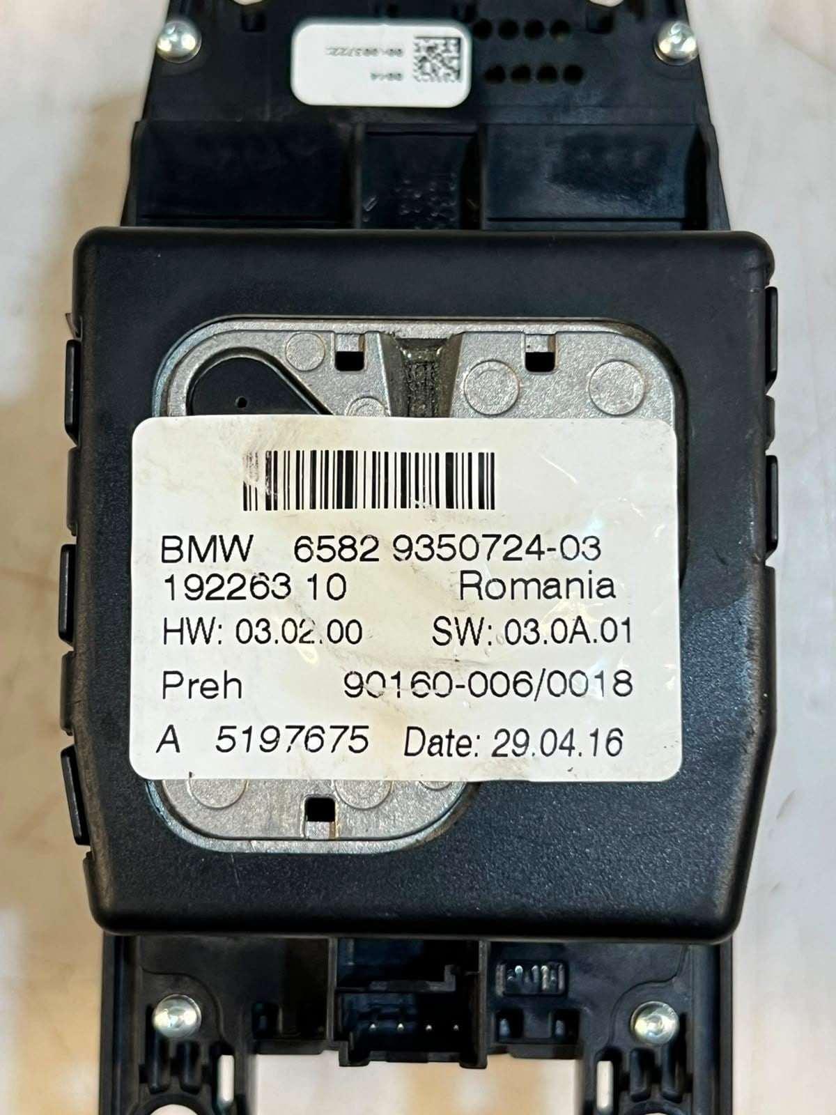 2017 BMW 4 Series F10 F20 F21 F30 F80 Knob Switch iDrive Controller 9350724 OEM
