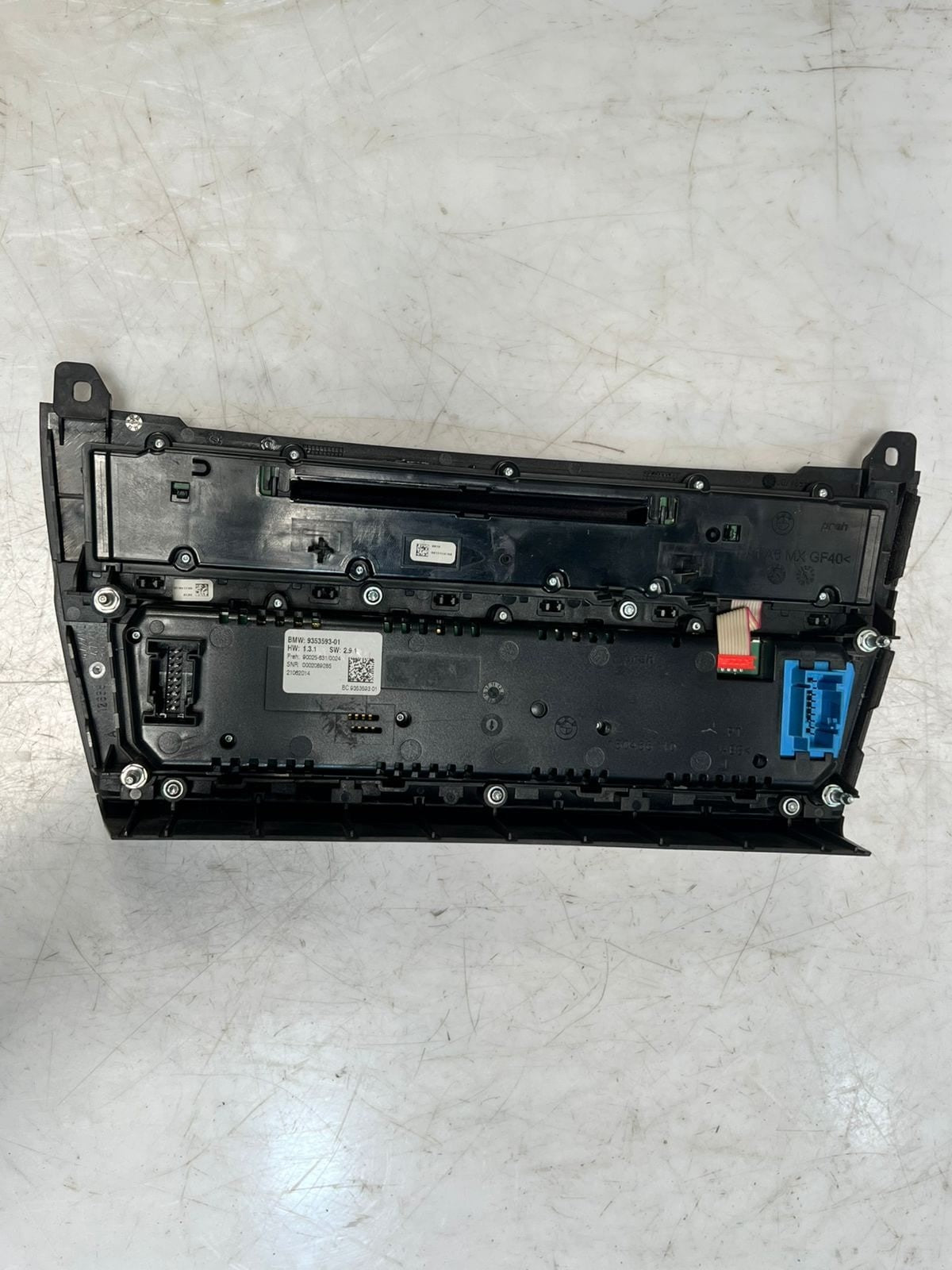 BMW 5 Series F10 F11 Climate Control Module FM/AM AC AUTO PANEL 9353593 OEM