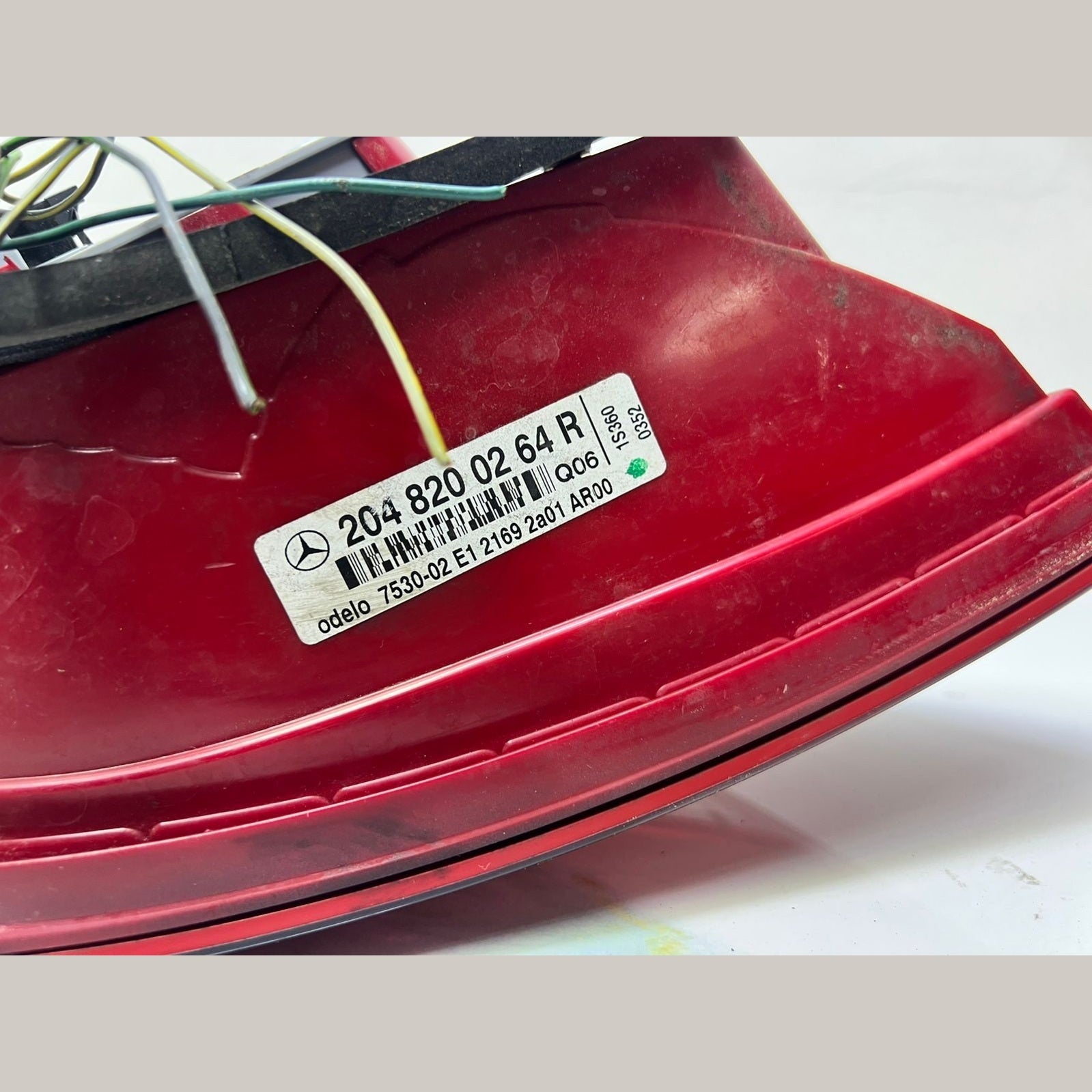 Mercedes W204 C-Class Rear Right Side Tail Light Brake Stop Lamp A204 8200264