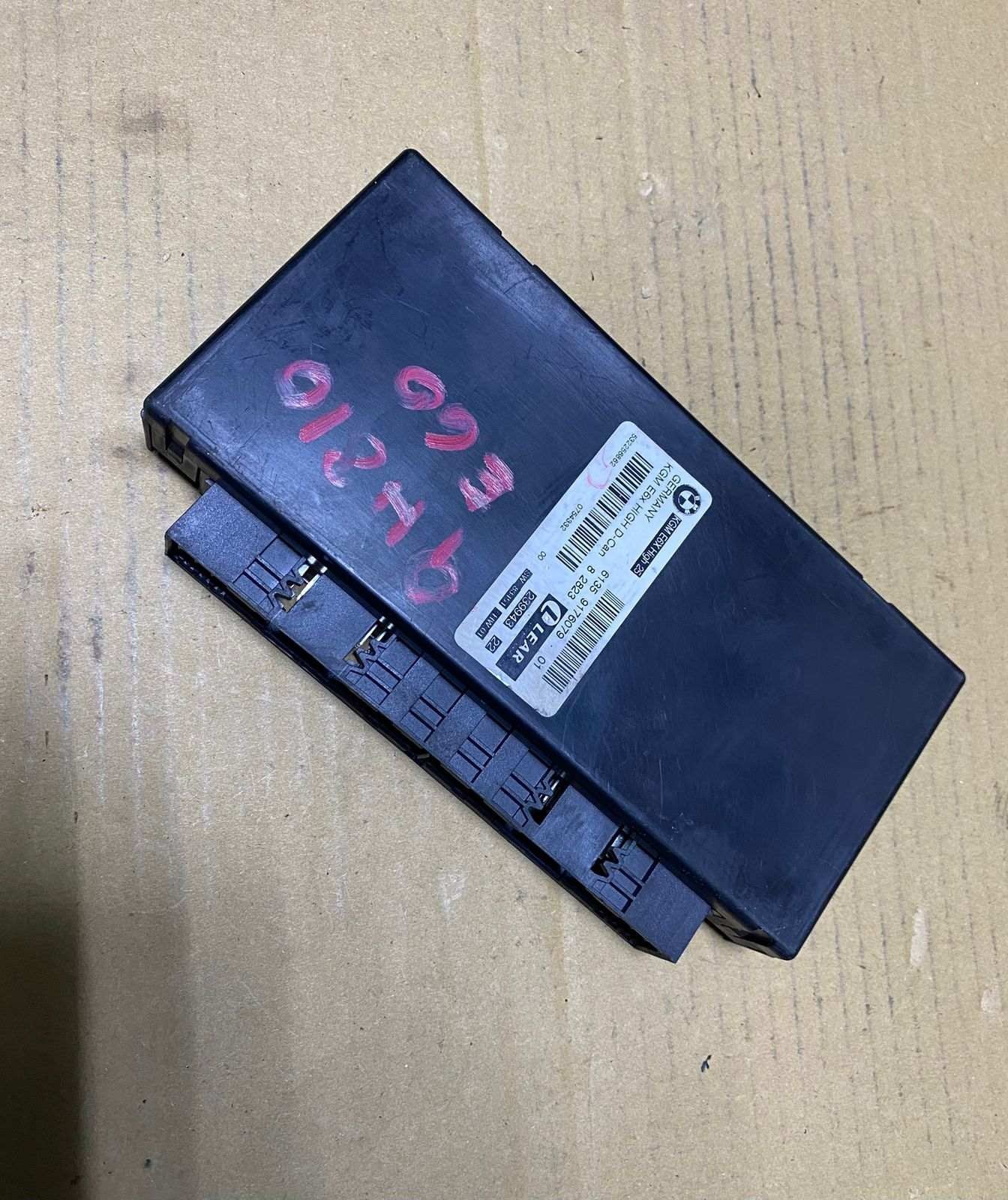 2008-2010 BMW 528i Body Gateway Control Module 9176079 5 Series E60 and 6 Series