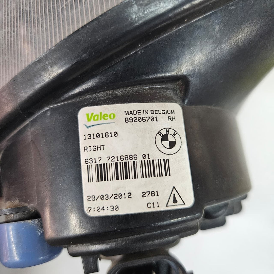 2009-2016 BMW 5 Series F10 528i 535 Right Fog Light 7216886 USED