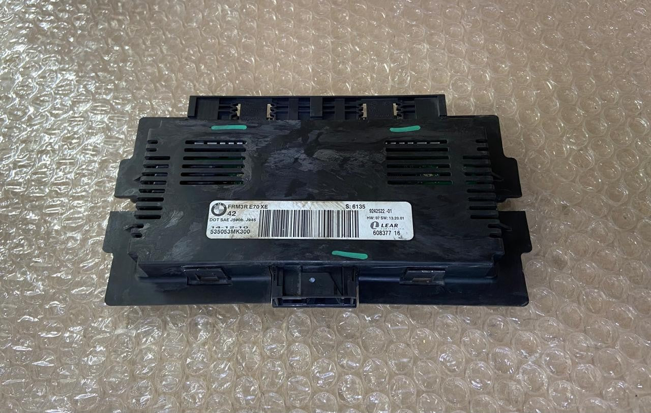 OEM BMW X5 E70 E71 E72 Headlight Control Module Unit FRM3R 9242522