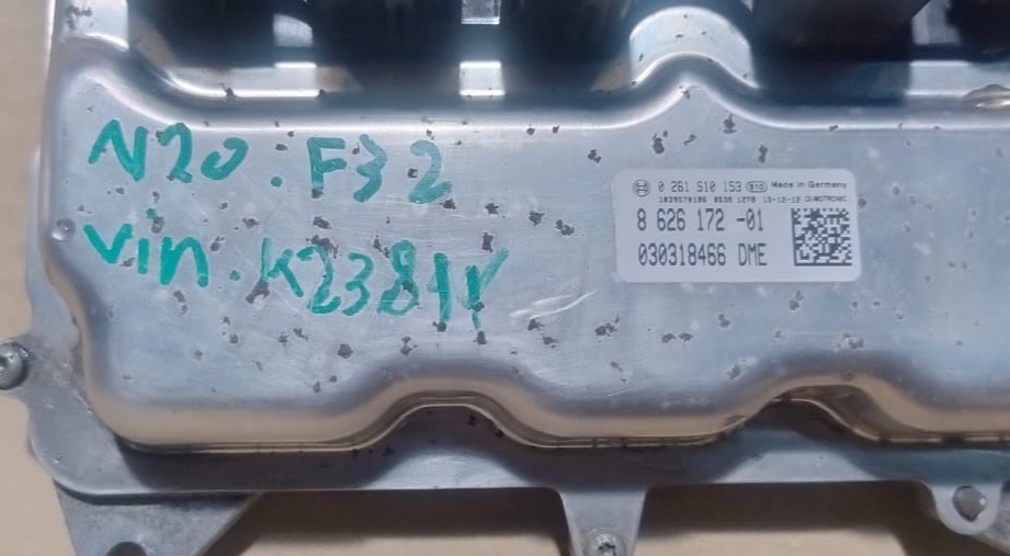 BMMW 420i F32 2013 ENGINE CONTROL ECU UNIT SET DME 8626172