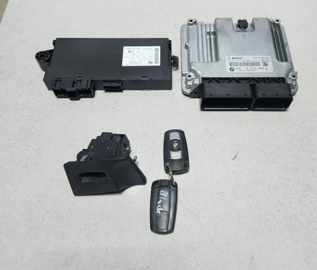 BMW Engine Control Unit 8512047 3Series E90 320d with N47  2.0 DIESEL ECU SET 