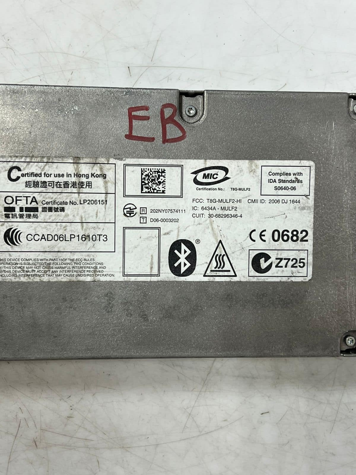 07-11 BMW E90 E92 E93 3' 328i Bluetooth Communication Control Module 9183373 oem