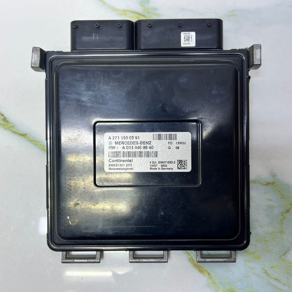 2012-2015 Mercedes C250 Engine Control Unit A2711500391 W204 C250 W212 E200, SLK