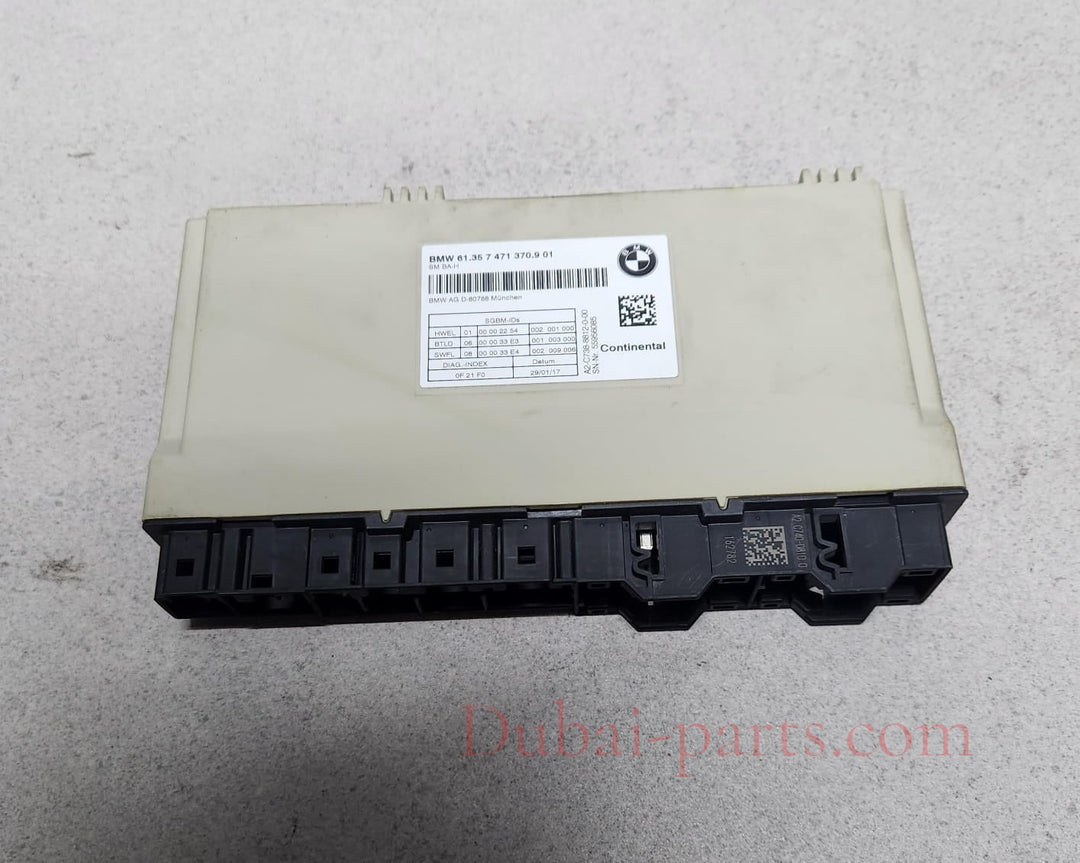 2017-2019 BMW 530i Front Memory Seat Control Module 7471370 G30 G31 G32 G11 G12