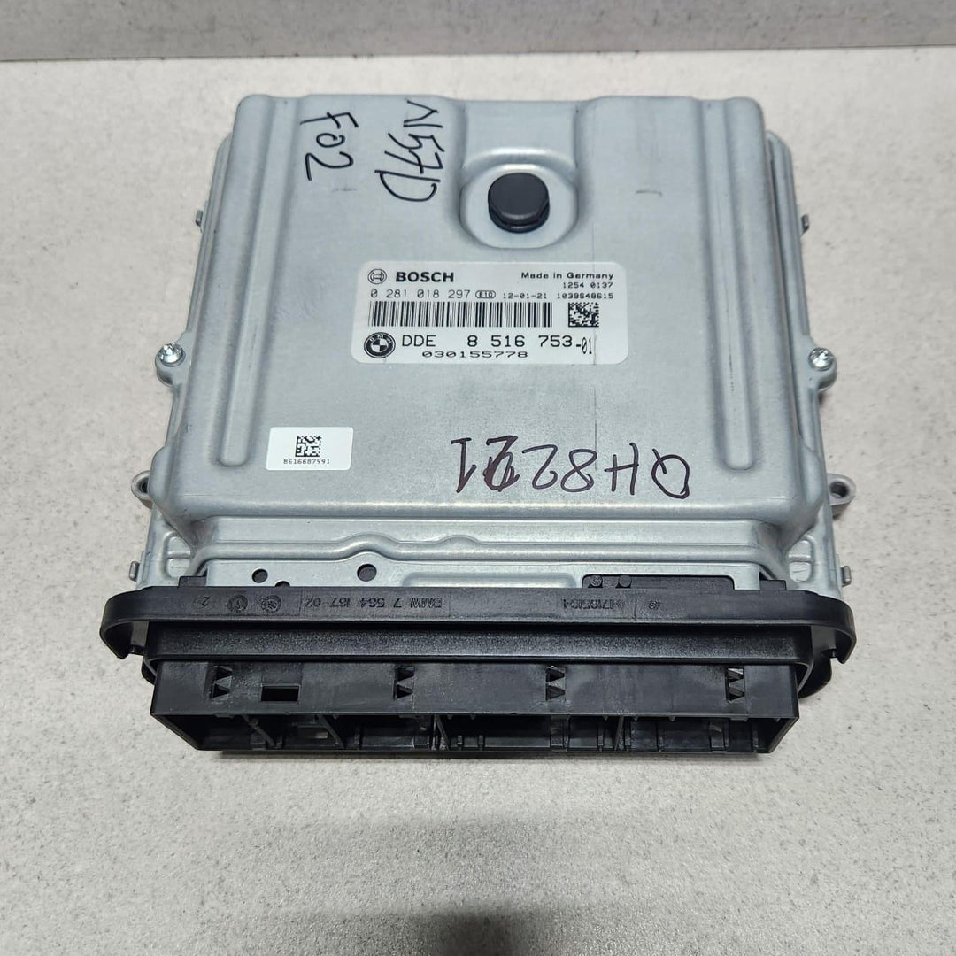 BMW Engine Control Unit 8516753 5 series F07 GT and 7 SER F01 F02 N57 DIESEL SET