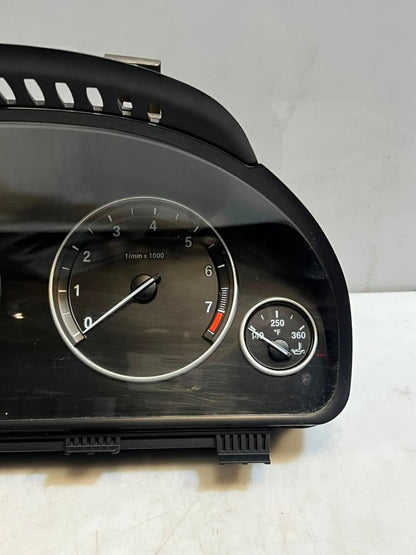 2011-2016 BMW F10 5-Series 528i Instrument Cluster Speedometer 9249343 OEM